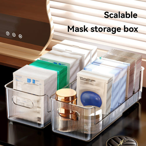 Adjustable Drawer Organizer Box for Mask & Small Item Storage