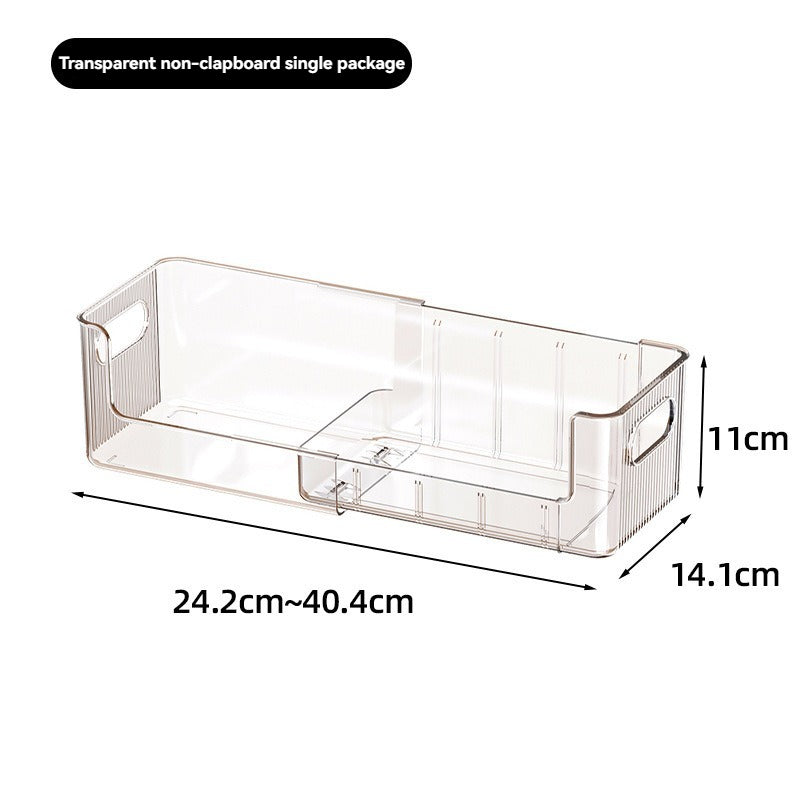 Adjustable Drawer Organizer Box for Mask & Small Item Storage