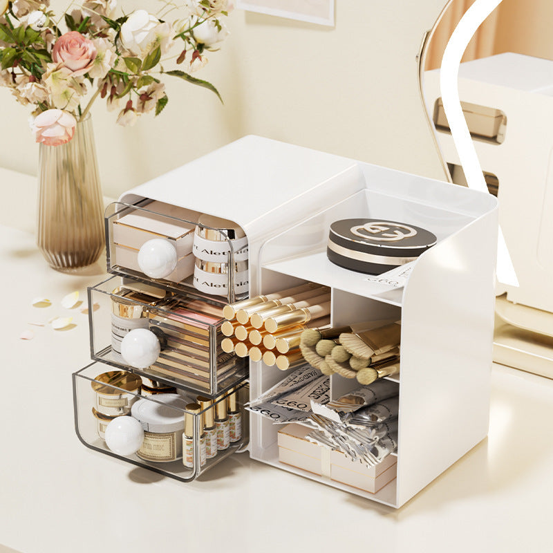 Desktop Book Organizer with Pen Holder for Desk Storage